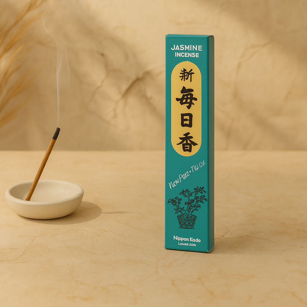 Encens Jasmin Morning Star Nippon Kodo - Low smoke pour créativité et inspiration