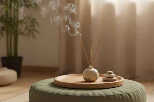 Encens qui brûle pour méditation avec fumée apaisante - Guide des meilleurs encens pour débutants