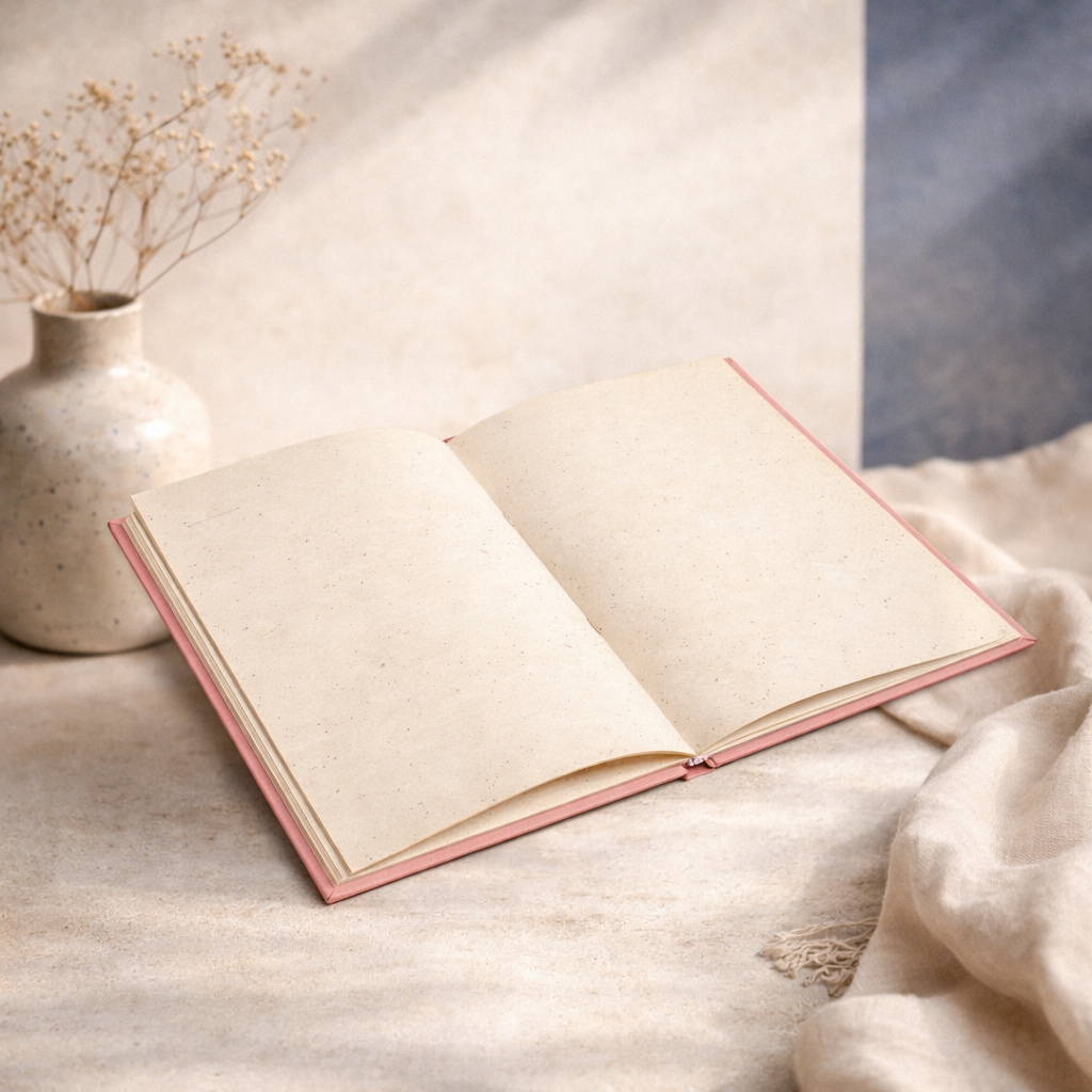 Un carnet pour libérer votre créativité - Pages Blanches Papier Recyclé