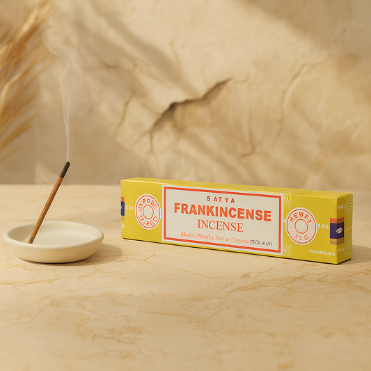 Encens Oliban Frankincense Satya - Bâtons d'encens pour méditation profonde
