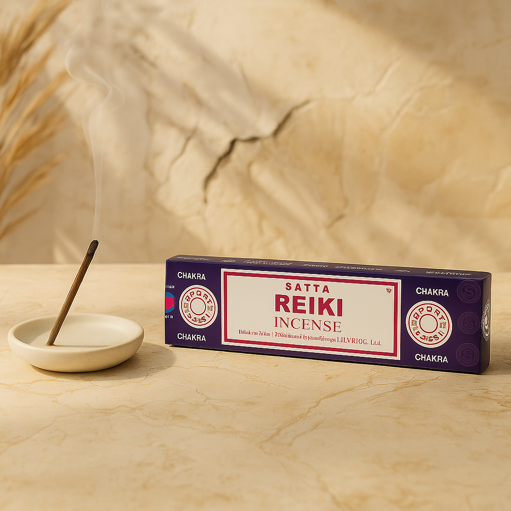 Encens Reiki Satya - Bâtons d'encens pour harmonisation des chakras
